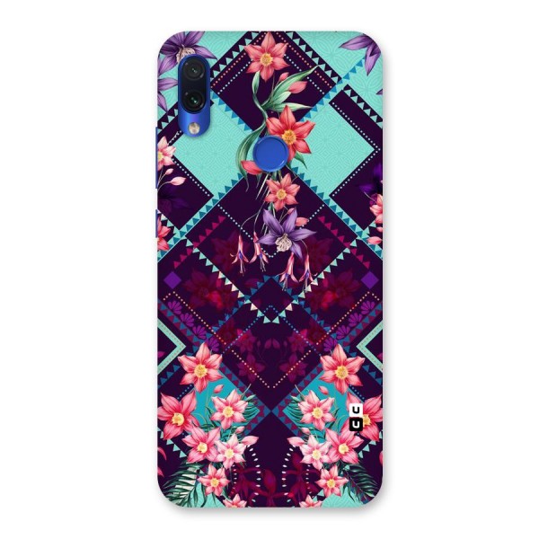 Floral Diamonds Back Case for Redmi Note 7