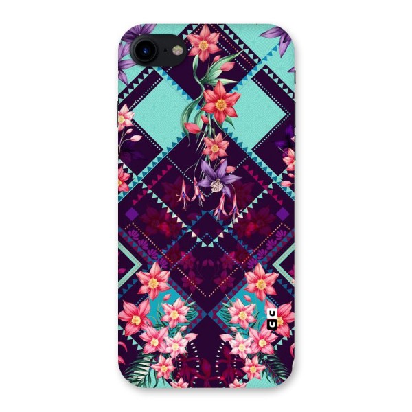 Floral Diamonds Back Case for iPhone SE 2020