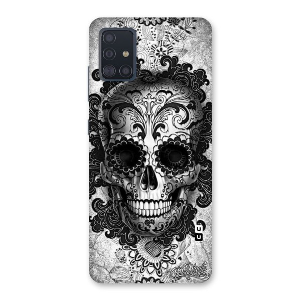 Floral Ghost Back Case for Galaxy A51