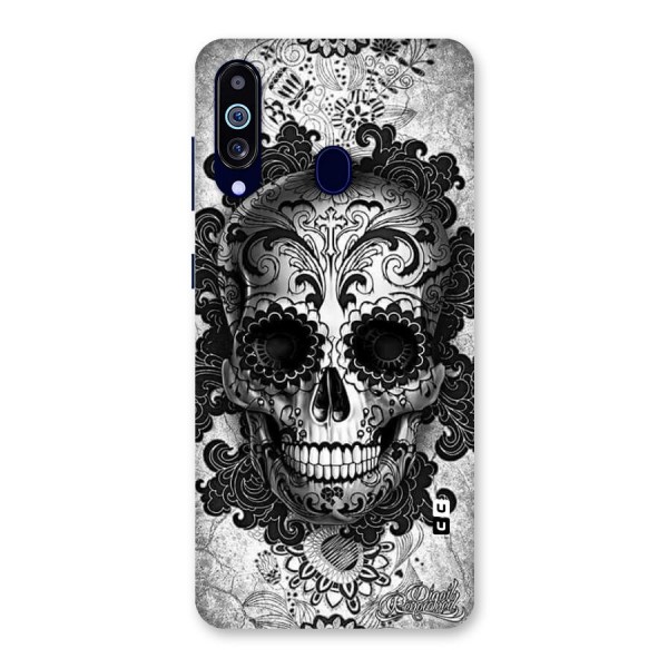 Floral Ghost Back Case for Galaxy A60