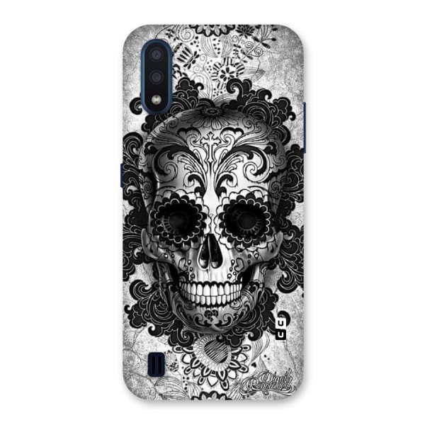 Floral Ghost Back Case for Galaxy M01