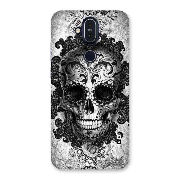 Floral Ghost Back Case for Nokia 8.1