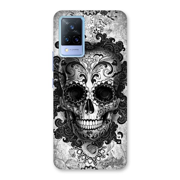 Floral Ghost Back Case for Vivo V21 5G