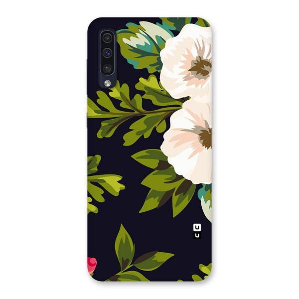 Floral Leaves Back Case for Galaxy A50s