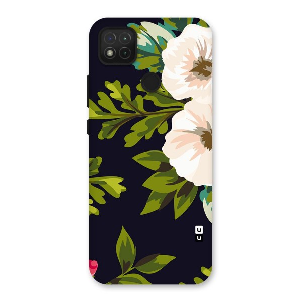 Floral Leaves Back Case for Redmi 9C