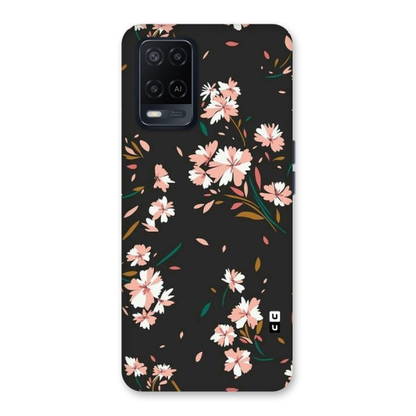 Floral Petals Peach Back Case for Oppo A54