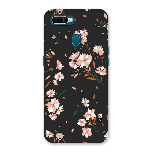 Floral Petals Peach Back Case for Oppo A7