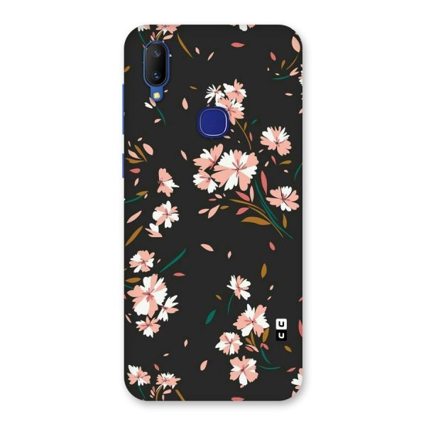 Floral Petals Peach Back Case for Vivo V11