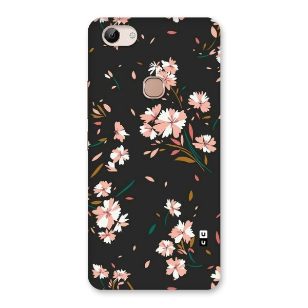 Floral Petals Peach Back Case for Vivo Y83