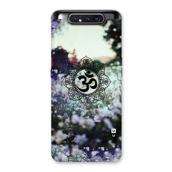 Floral Pray Back Case for Galaxy A80