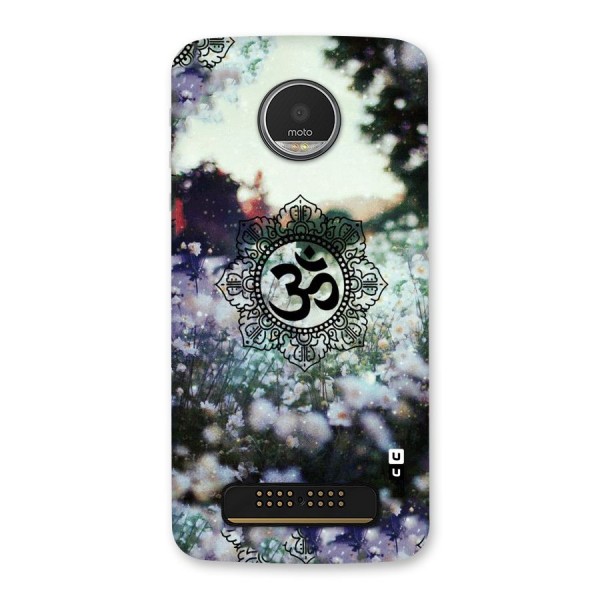 Floral Pray Back Case for Moto Z Play