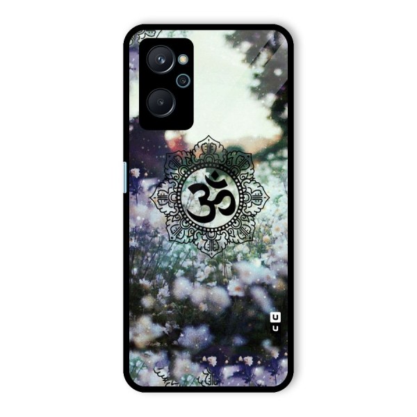 Floral Pray Glass Back Case for Realme 9i