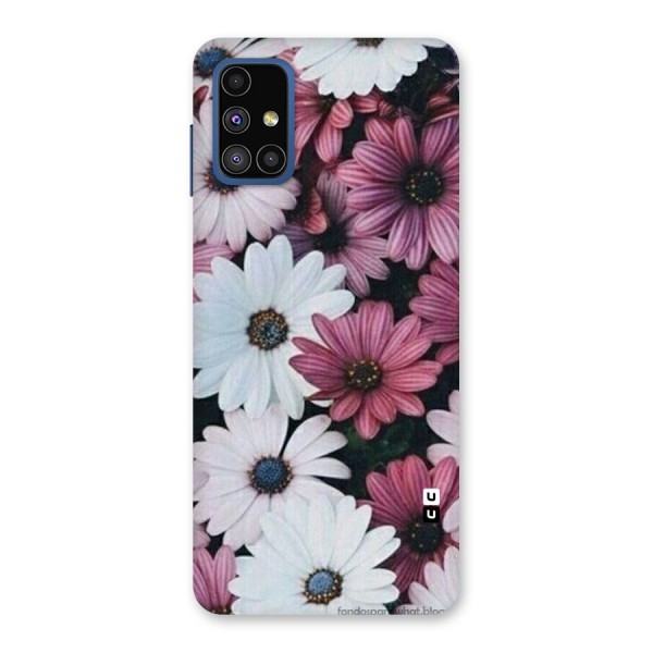 Floral Shades Pink Back Case for Galaxy M51