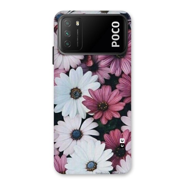 Floral Shades Pink Back Case for Poco M3