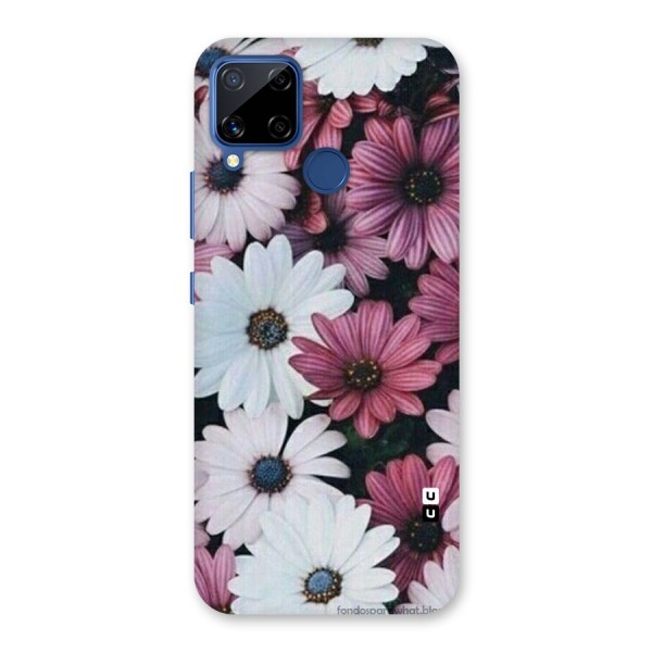 Floral Shades Pink Back Case for Realme C12