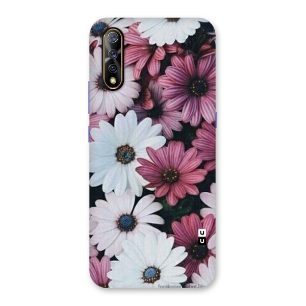 Floral Shades Pink Back Case for Vivo S1