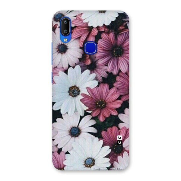 Floral Shades Pink Back Case for Vivo Y91