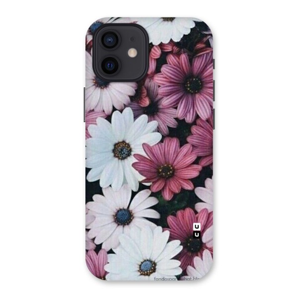 Floral Shades Pink Back Case for iPhone 12