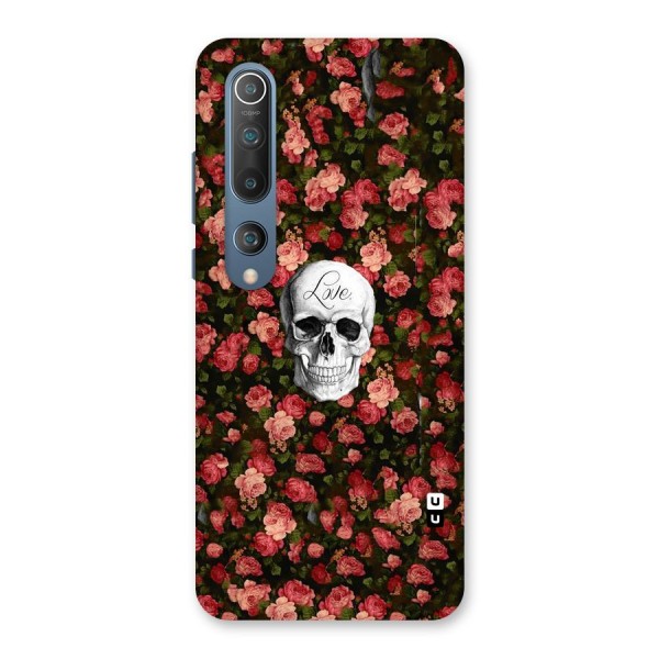 Floral Skull Love Back Case for Mi 10