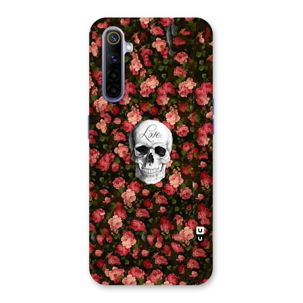 Floral Skull Love Back Case for Realme 6