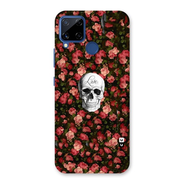 Floral Skull Love Back Case for Realme C12