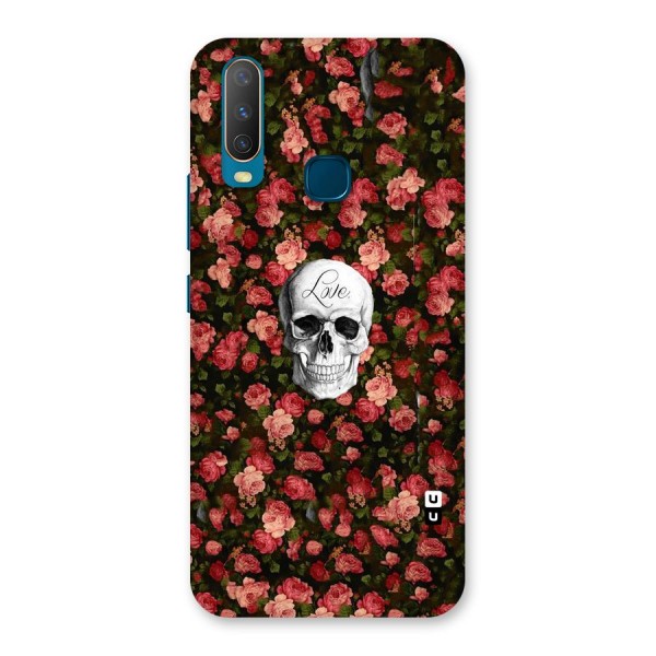 Floral Skull Love Back Case for Vivo U10