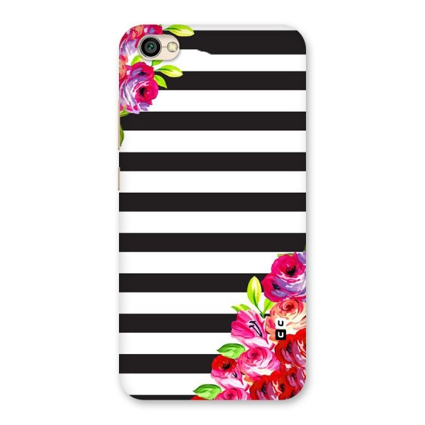 Floral Stripes Back Case for Redmi Y1 Lite