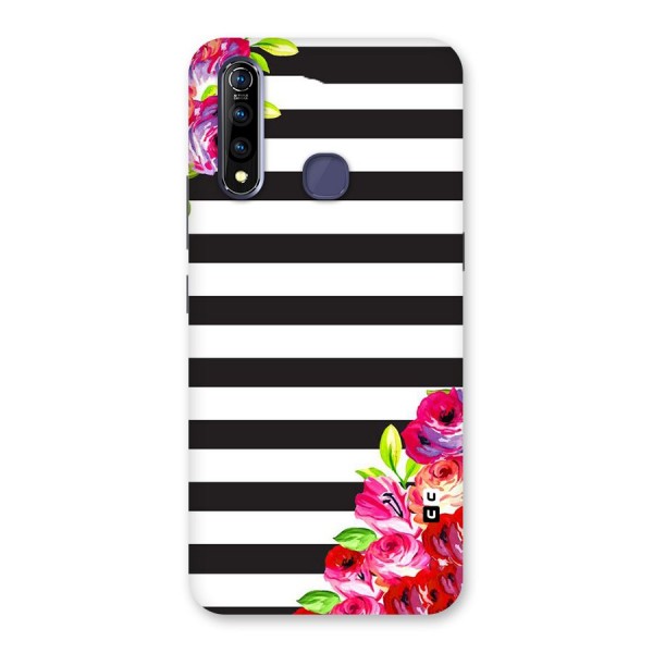 Floral Stripes Back Case for Vivo Z1 Pro