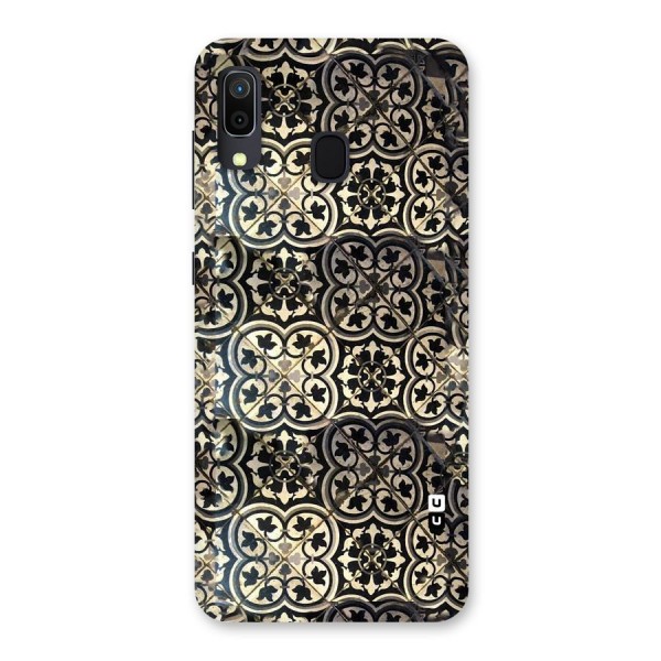 Floral Tile Back Case for Galaxy A20