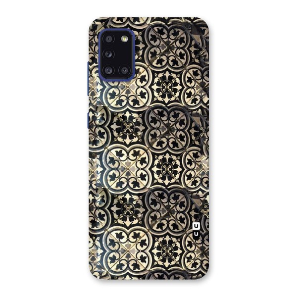 Floral Tile Back Case for Galaxy A31