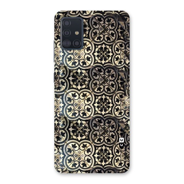 Floral Tile Back Case for Galaxy A51