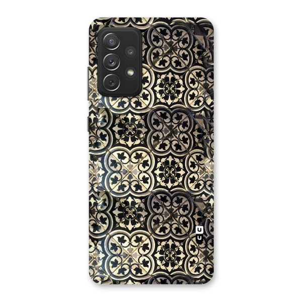 Floral Tile Back Case for Galaxy A72