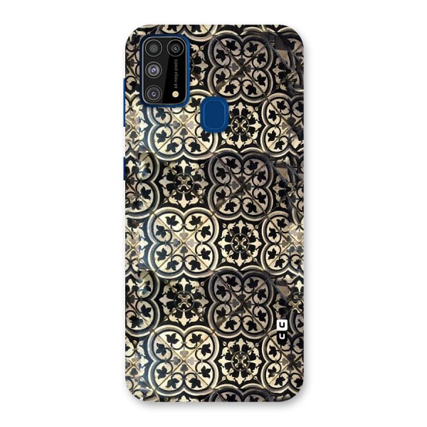 Floral Tile Back Case for Galaxy F41