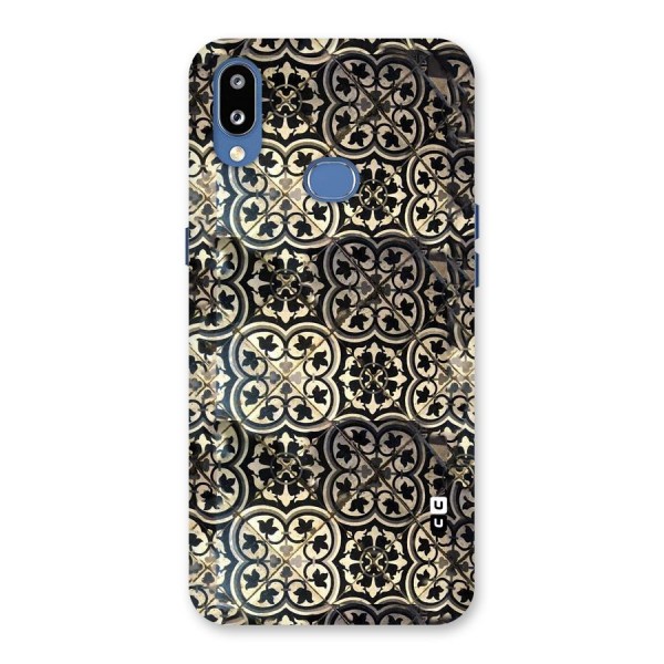 Floral Tile Back Case for Galaxy M01s