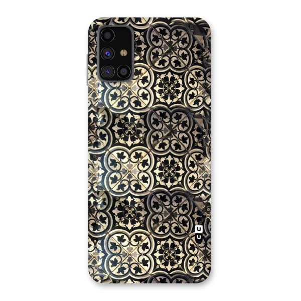 Floral Tile Back Case for Galaxy M31s