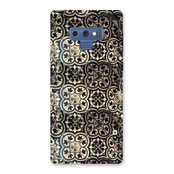 Floral Tile Back Case for Galaxy Note 9