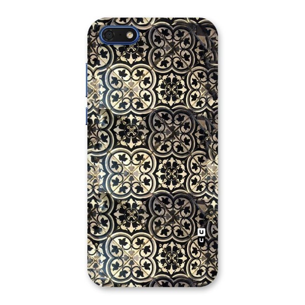 Floral Tile Back Case for Honor 7s