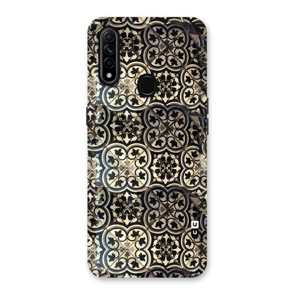 Floral Tile Back Case for Oppo A31