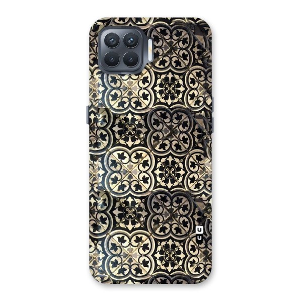 Floral Tile Back Case for Oppo F17 Pro