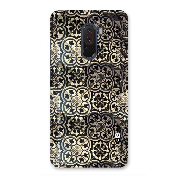 Floral Tile Back Case for Poco F1