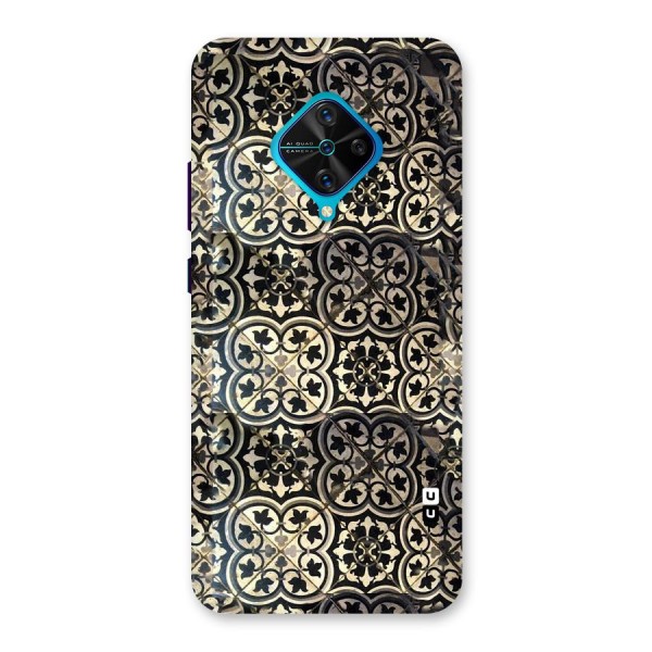 Floral Tile Back Case for Vivo S1 Pro