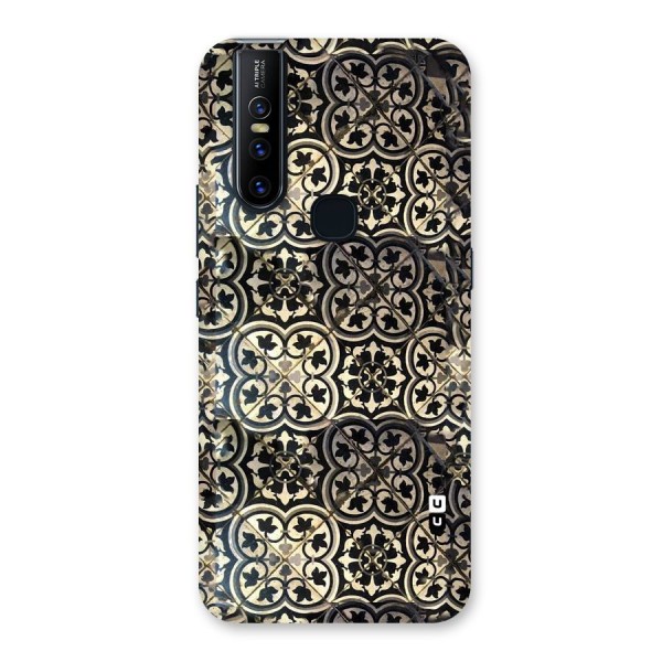 Floral Tile Back Case for Vivo V15