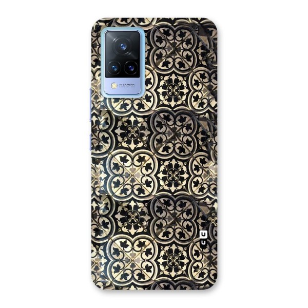 Floral Tile Back Case for Vivo V21 5G