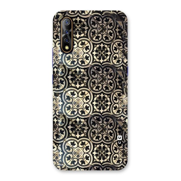 Floral Tile Back Case for Vivo Z1x