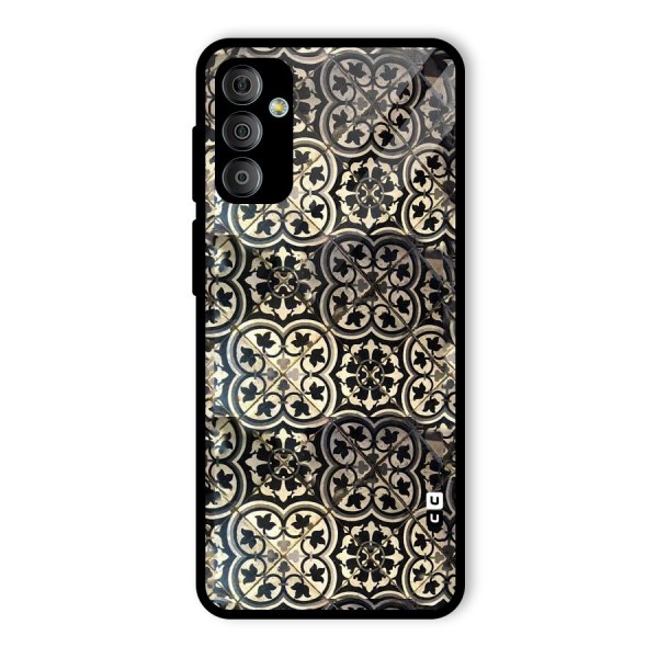 Floral Tile Glass Back Case for Galaxy F23