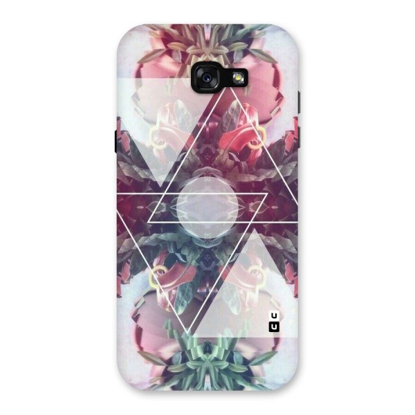 Floral Triangle Back Case for Galaxy A7 (2017)