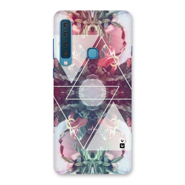 Floral Triangle Back Case for Galaxy A9 (2018)