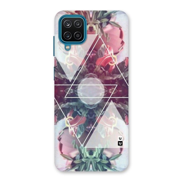 Floral Triangle Back Case for Galaxy F12