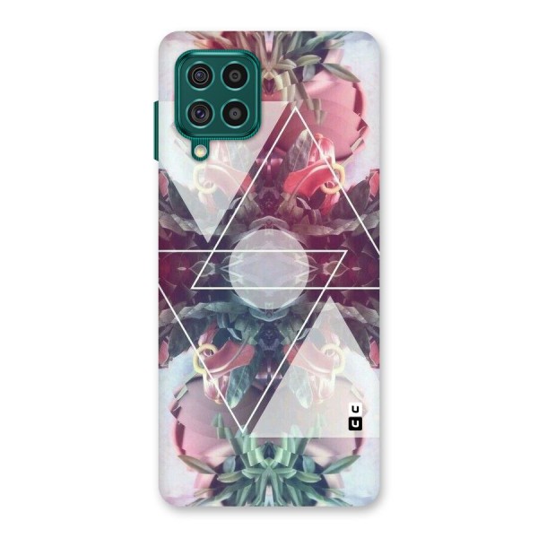 Floral Triangle Back Case for Galaxy F62