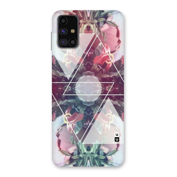 Floral Triangle Back Case for Galaxy M31s